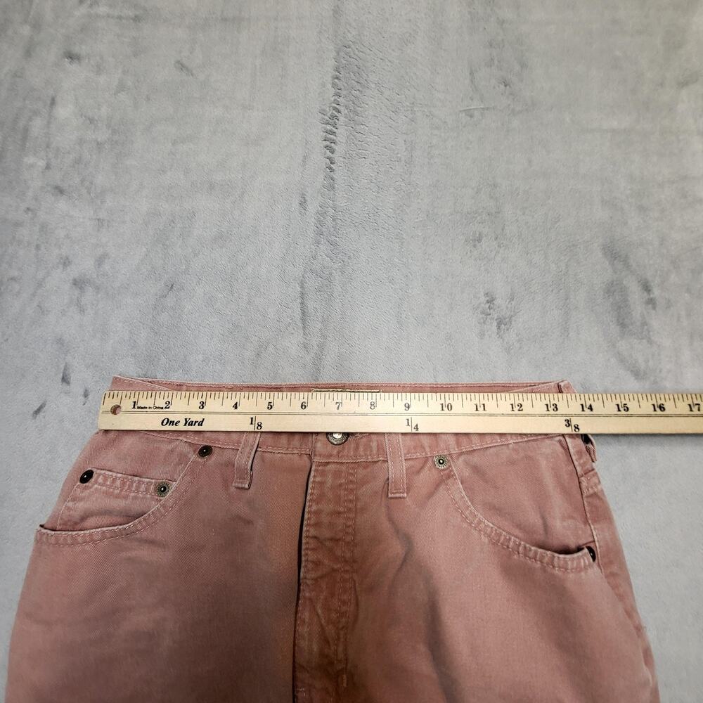 Vintage Express Jeans Womens 12 Pink Mom Relaxed High Rise 30 Inseam - Picture 9 of 11